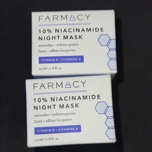 Farmacy 10% Niacinamide Night Mask — 2x NEW